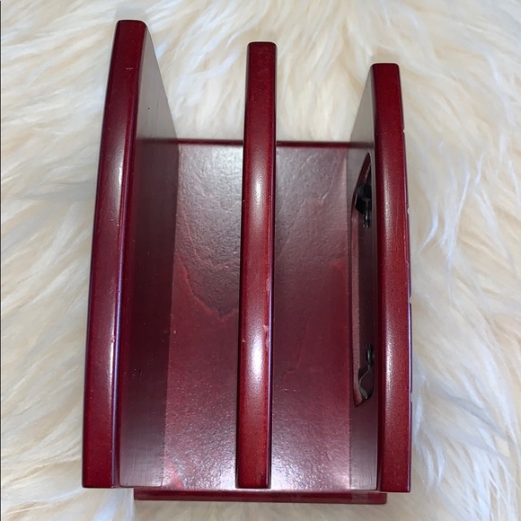 SALE!!! wooden Desk organizer set with picture frame.   4 - Picture 4 of 8